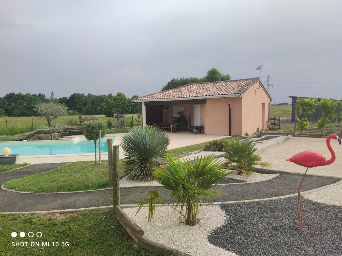 Le Gite Du Font Blanque Campsas Exterior foto